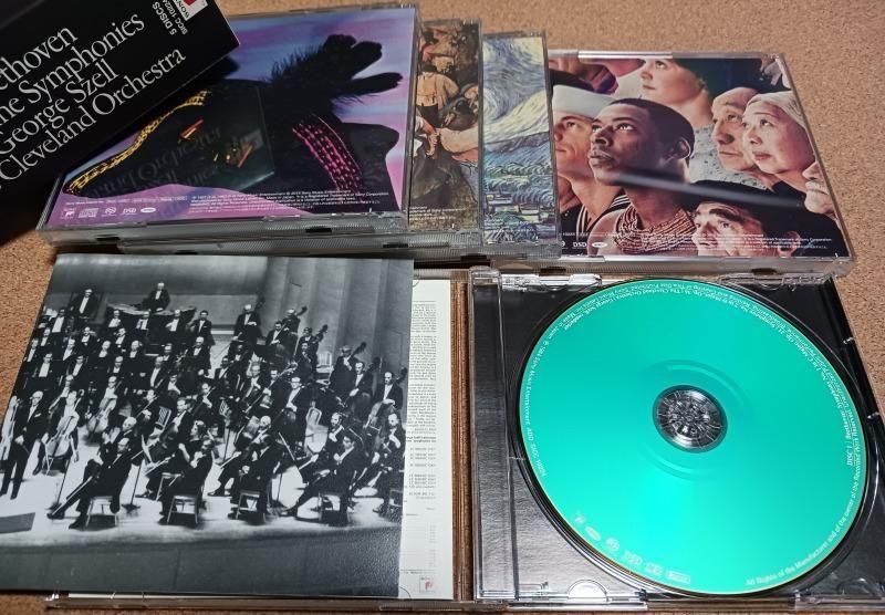 サブ画像5:▽{SACD-HYBR} ベートーヴェン:交響曲全集 セル=Clev 他 (SICC10224・5CD)ジャケット写真 サブ画像5:▽{SACD-HYBR} ベートーヴェン:交響曲全集 セル=Clev 他 (SICC10224・5CD)ジャケット写真