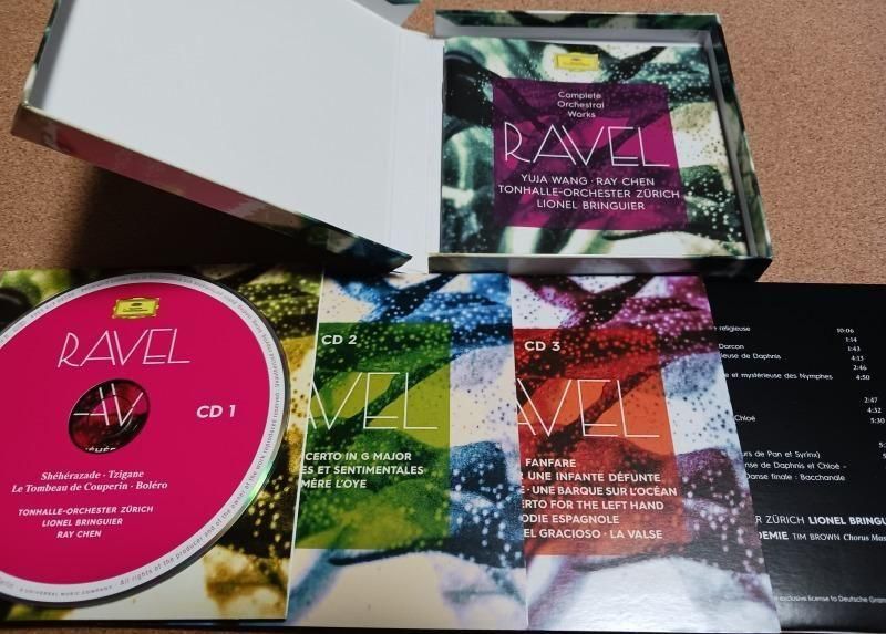 サブ画像2:ラヴェル管弦楽曲全集 (ピアノ協奏曲含む) ブランギエ=TOZ,ユジャ・ワン(p) 他 /L (DG・4CD)ジャケット写真 サブ画像2:ラヴェル管弦楽曲全集 (ピアノ協奏曲含む) ブランギエ=TOZ,ユジャ・ワン(p) 他 /L (DG・4CD)ジャケット写真