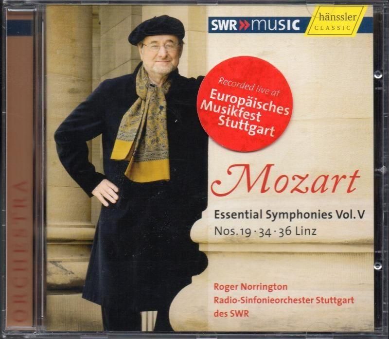 メイン画像:モーツァルト:交響曲第19, 34, 36番 ノリントン=RSOS /L (HAENSSLER)*ジャケット写真 メイン画像:モーツァルト:交響曲第19, 34, 36番 ノリントン=RSOS /L (HAENSSLER)*ジャケット写真