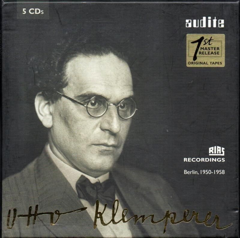 メイン画像:クレンペラー RIAS録音集 1950〜58年 ベートーヴェン,モーツァルト 他 (AUDITE・5CD)ジャケット写真 メイン画像:クレンペラー RIAS録音集 1950〜58年 ベートーヴェン,モーツァルト 他 (AUDITE・5CD)ジャケット写真