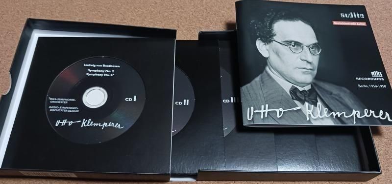 サブ画像2:クレンペラー RIAS録音集 1950〜58年 ベートーヴェン,モーツァルト 他 (AUDITE・5CD)ジャケット写真 サブ画像2:クレンペラー RIAS録音集 1950〜58年 ベートーヴェン,モーツァルト 他 (AUDITE・5CD)ジャケット写真