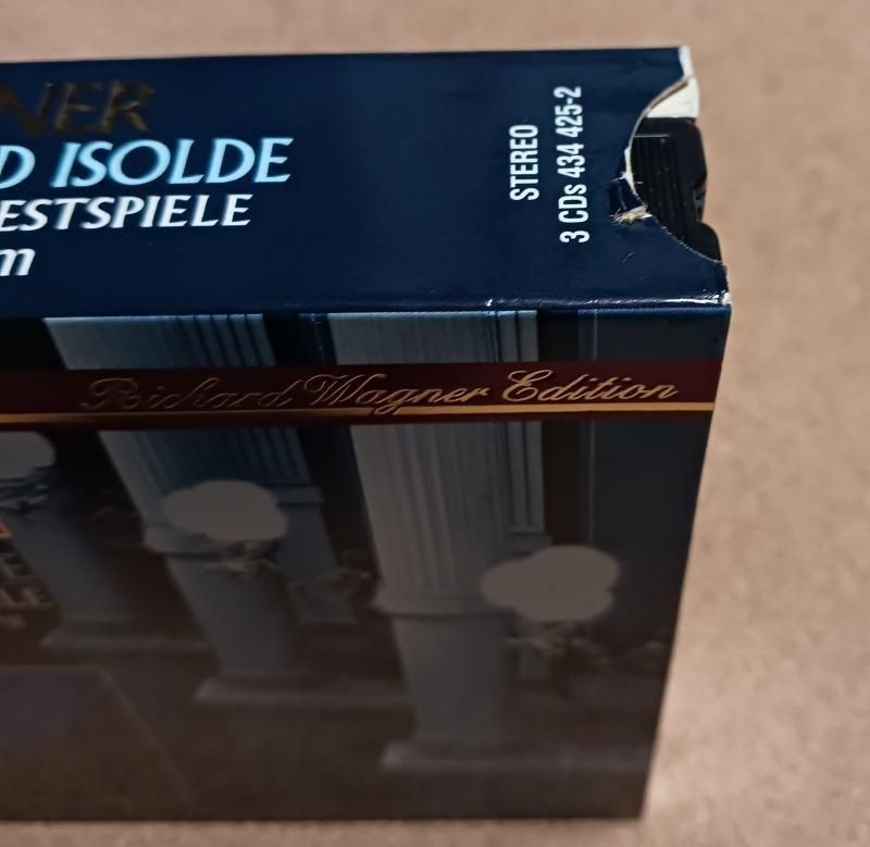 サブ画像3:▽ワーグナー:トリスタンとイゾルデ ベーム=バイロイト; ニルソン(T) 他 /L (PHILIPS・3CD)ジャケット写真 サブ画像3:▽ワーグナー:トリスタンとイゾルデ ベーム=バイロイト; ニルソン(T) 他 /L (PHILIPS・3CD)ジャケット写真