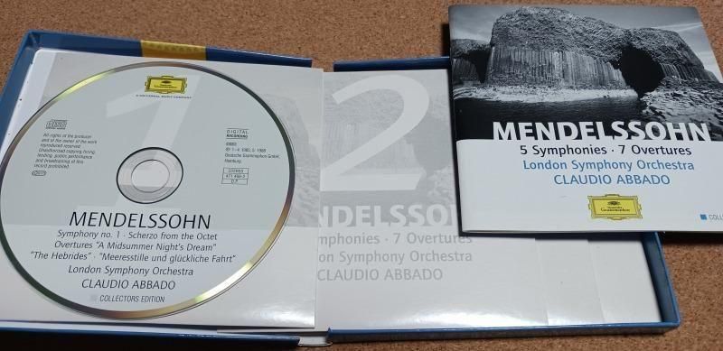 サブ画像2:メンデルスゾーン:交響曲全集,序曲集 他 アバド=LSO 他 (DG・4CD)ジャケット写真 サブ画像2:メンデルスゾーン:交響曲全集,序曲集 他 アバド=LSO 他 (DG・4CD)ジャケット写真