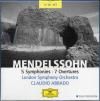 メンデルスゾーン:交響曲全集,序曲集 他 アバド=LSO 他 (DG・4CD)