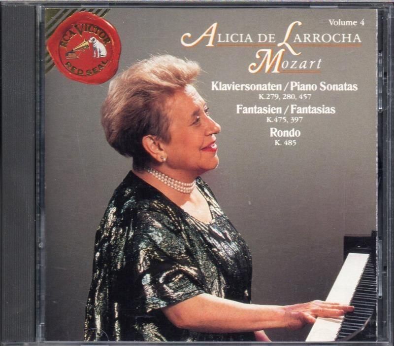 メイン画像:モーツァルト:ピアノ・ソナタ K.279, 280, 457,2つの幻想曲 他 ラローチャ(p) (RCA)ジャケット写真 メイン画像:モーツァルト:ピアノ・ソナタ K.279, 280, 457,2つの幻想曲 他 ラローチャ(p) (RCA)ジャケット写真