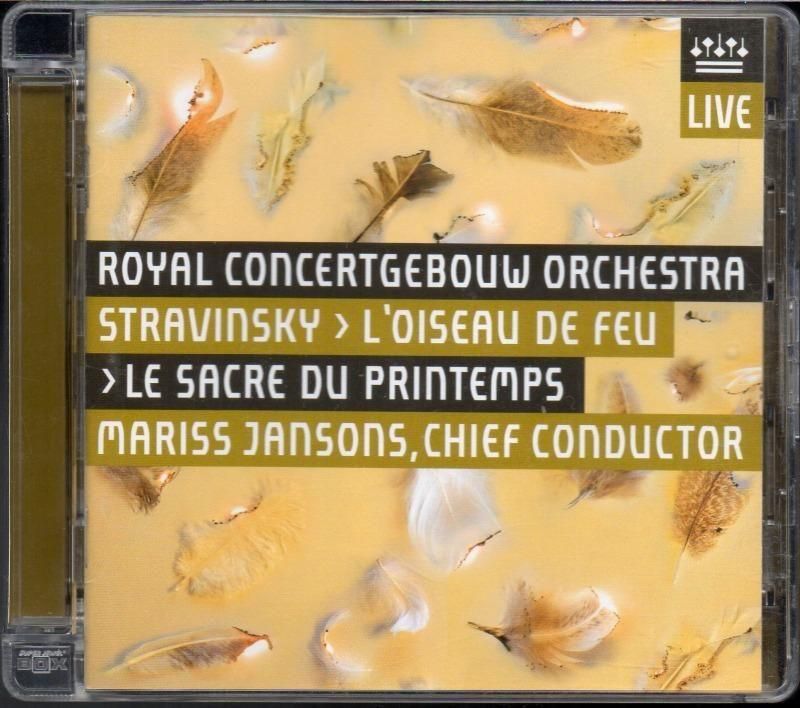 メイン画像:{SACD-HYBR} ストラヴィンスキー:火の鳥,春の祭典 ヤンソンス=KCO /L (RCO08002)ジャケット写真 メイン画像:{SACD-HYBR} ストラヴィンスキー:火の鳥,春の祭典 ヤンソンス=KCO /L (RCO08002)ジャケット写真