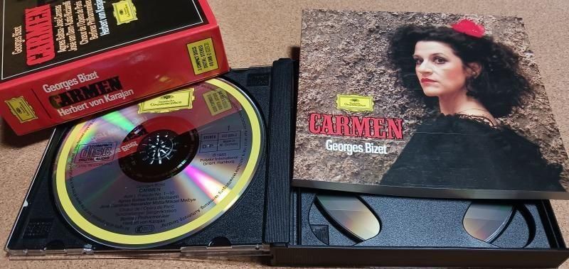 サブ画像3:▽ビゼー:カルメン カラヤン=BP; バルツァ(MS) カレーラス(T) 他 (DG・3CD)ジャケット写真 サブ画像3:▽ビゼー:カルメン カラヤン=BP; バルツァ(MS) カレーラス(T) 他 (DG・3CD)ジャケット写真