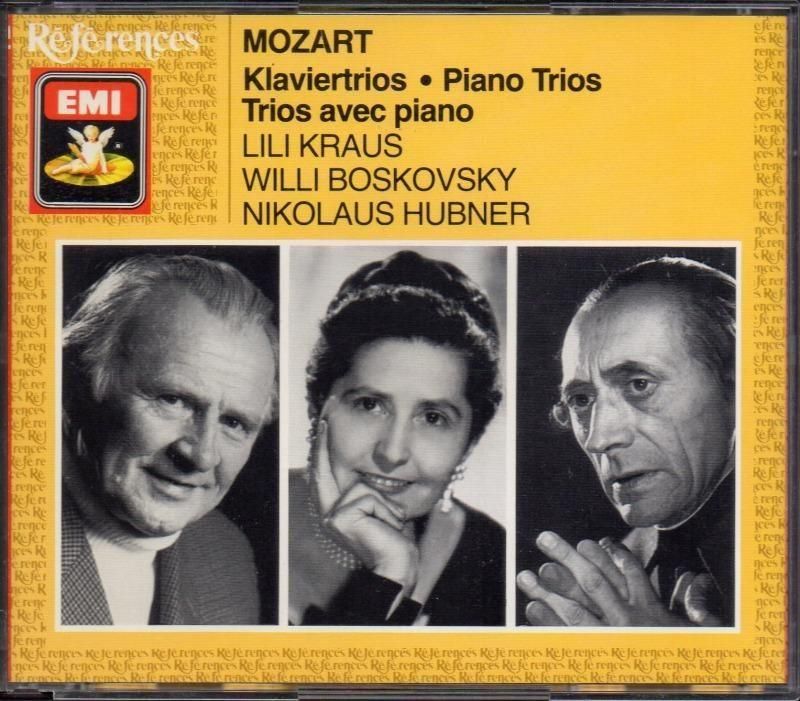 メイン画像:モーツァルト:ピアノ三重奏曲全集 クラウス(p) ボスコフスキー(vn) ヒューブナー(vc) (CHS7697962・2CD)ジャケット写真 メイン画像:モーツァルト:ピアノ三重奏曲全集 クラウス(p) ボスコフスキー(vn) ヒューブナー(vc) (CHS7697962・2CD)ジャケット写真