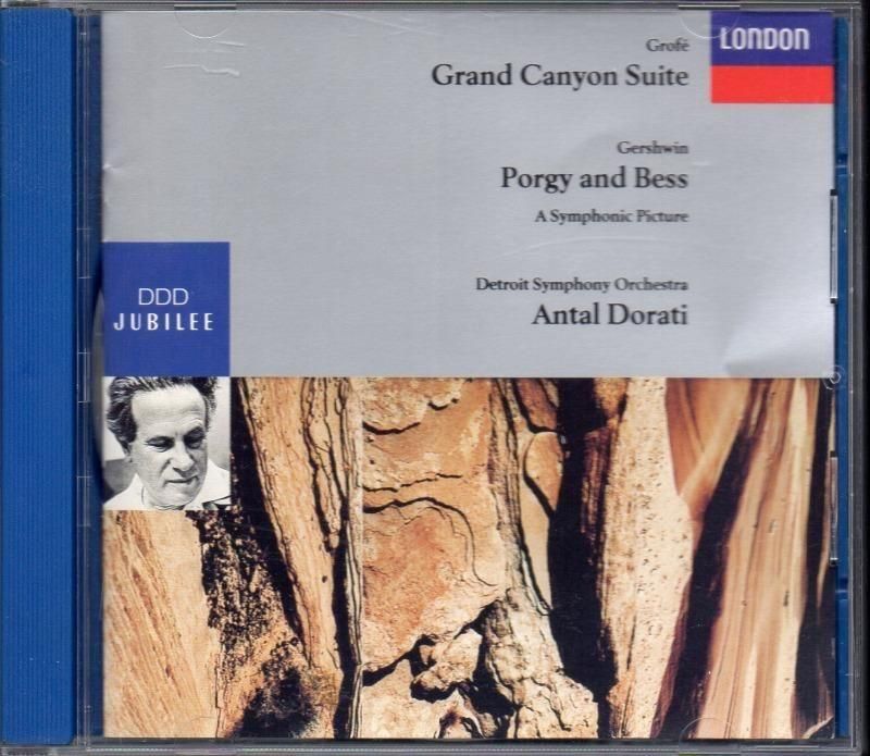 メイン画像:グローフェ:グランド・キャニオン,ガーシュウィン:ポーギーとベス ドラティ=Det (LONDON)ジャケット写真 メイン画像:グローフェ:グランド・キャニオン,ガーシュウィン:ポーギーとベス ドラティ=Det (LONDON)ジャケット写真