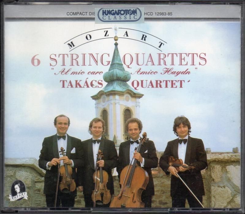 メイン画像:モーツァルト:弦楽四重奏曲第14〜19番 タカーチQ (HCD12983・3CD)ジャケット写真 メイン画像:モーツァルト:弦楽四重奏曲第14〜19番 タカーチQ (HCD12983・3CD)ジャケット写真