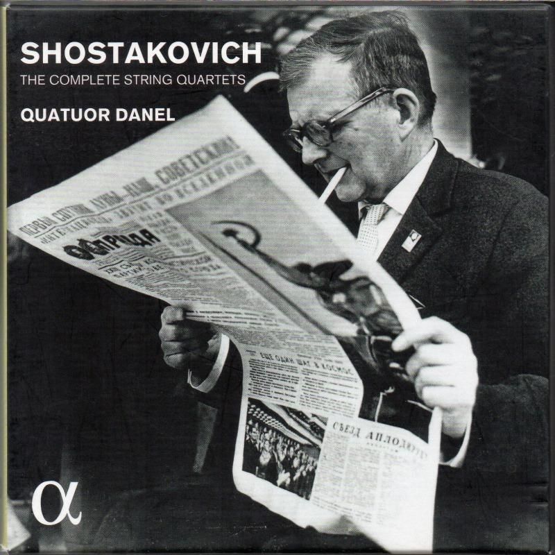メイン画像:ショスタコーヴィチ:弦楽四重奏曲全集 ダネルQ (ALPHA226・5CD)ジャケット写真 メイン画像:ショスタコーヴィチ:弦楽四重奏曲全集 ダネルQ (ALPHA226・5CD)ジャケット写真