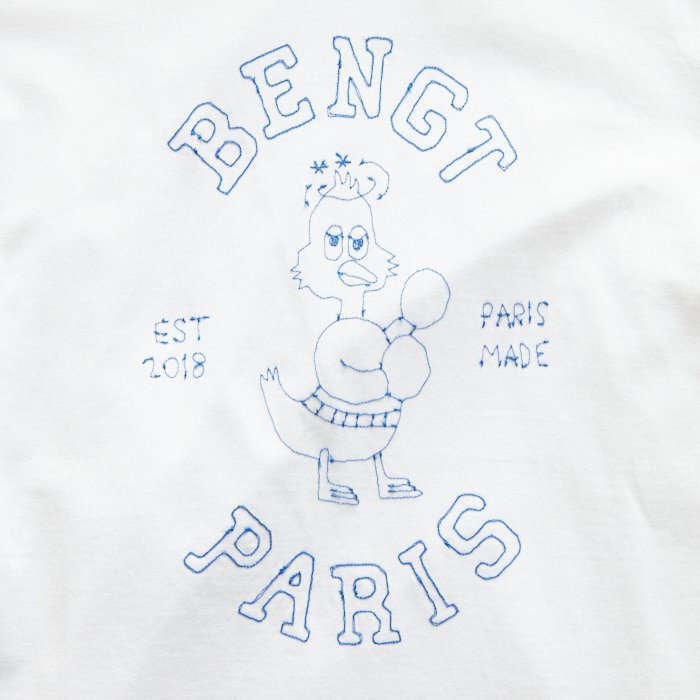 Bengt Paris | Embroidered T-shirt -Boxer - QUICO