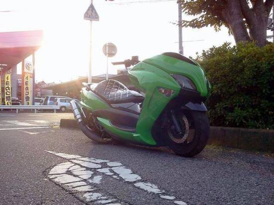 ４Ｄ９ マジェスティ エアサス ロンホイ コンプリート車両 オーダー製作 - バイクショップ ATV