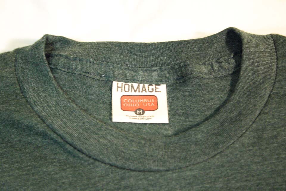 イチオシブランド!! HOMAGE（オマージュ） Tシャツ FRENCH - 洋服屋【tremolo】トレモロ インポート、アメカジ系の海外