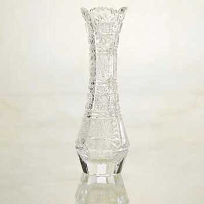 ボヘミアンガラスの花瓶