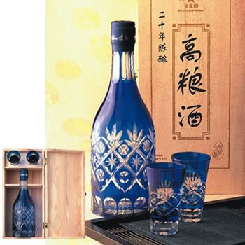 陳醸 （チンジョウ） 20年 高粮酒 （コウリャンシュ） セット スピリッツ ☆中国土産○代引限定 - お土産ギフトボックス本店・Maki-Shop