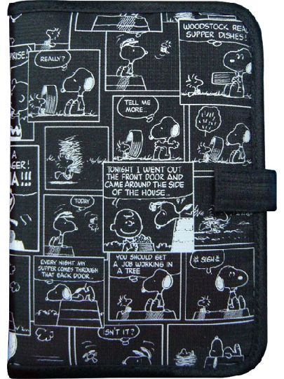 Snoopyシリーズ スヌーピー コミック柄パスポートケース 銀行前払い お土産ギフトボックス本店 Maki Shop
