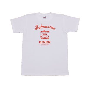 白に赤文字tシャツ 販売