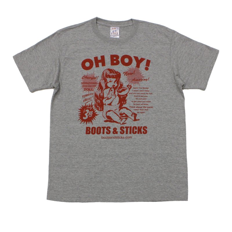 OH! BOY Tシャツ - ＢＯＯＴＳ＆ＳＴＩＣＫＳ