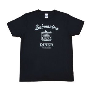 《サブマリン・ダイナーTシャツ・ネイビー》JSサイズ・JMサイズ