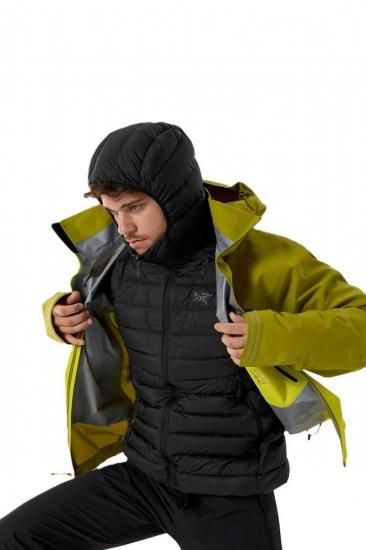 ARC'TERYX セリウム フーディー Msize グリーン イエロー ARC'TERYX