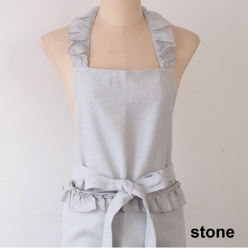 くーちゃんさま専用ボルゴ デレ トヴァーリエ エプロン BORGO DELLE TOVAGLIE フリルエプロン - ASAHEI Maison du Lin