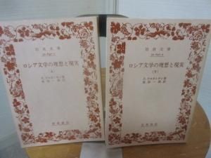 ロシア文学の理想と現実　上下2冊　　クロポトキン　高杉一郎訳　岩波文庫 - 　古本うしおに堂