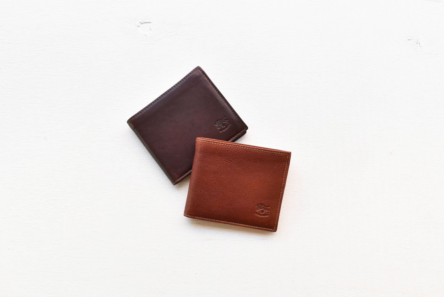 【美品】イルビゾンテ 折り財布  レザーファッション小物