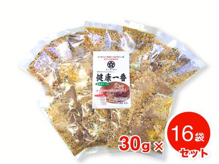 プライムケイズ【公式】嵐山善兵衛の健康一番 小袋セット（ 30g × 16袋 ）　- 犬猫の手作りご飯食材・国産・無添加ペットフードの通販ショップ