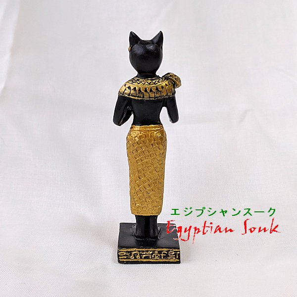 キャンドルスタンド バステト神 キャンドルホルダー bastet 猫型の女神 ...