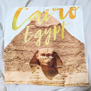 4・カイロエジプト　クッションカバー【メール便OK】