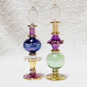 エジプト職人手作りの 香水瓶 B 2本セット【宅急便のみ