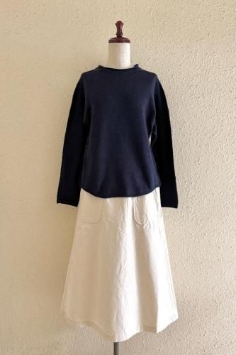 to touch マハバーラ裏毛 ミドルタートル 裏毛 タートル 柔らかい 肌触り しっとり感 リラックス 普段 デイリー カジュアル 日本 日本製 国内 汗取りインナー・さっと脱げる背中汗カバー【吸水速乾