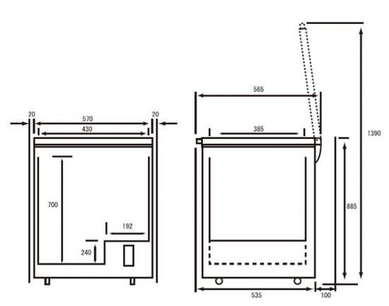 ハイアール2013年製103L冷凍庫 送料/設置無料 楽天市場】ハイアール 冷凍庫 103lの通販