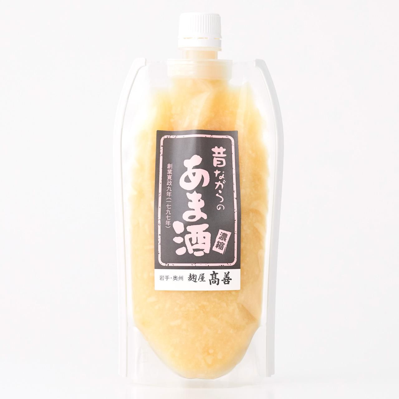 昔ながらのあま酒 300g（原液タイプ） - 高善商店