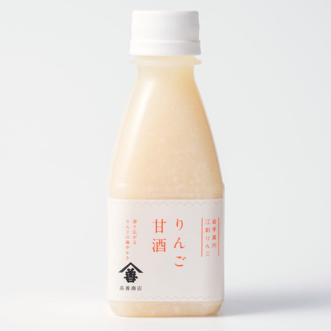純米甘酒・江刺りんご甘酒セット 200ml×8（ストレートタイプ
