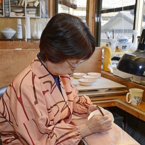 6点◇平戸焼 三川内焼◇十四代 玉泉作◇冷茶・焼酎・ビール