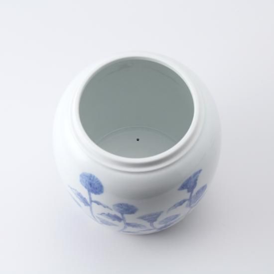 平戸 三川内焼 菊細工香盆 無形文化財 中里安吉郎 巨谷作 香合