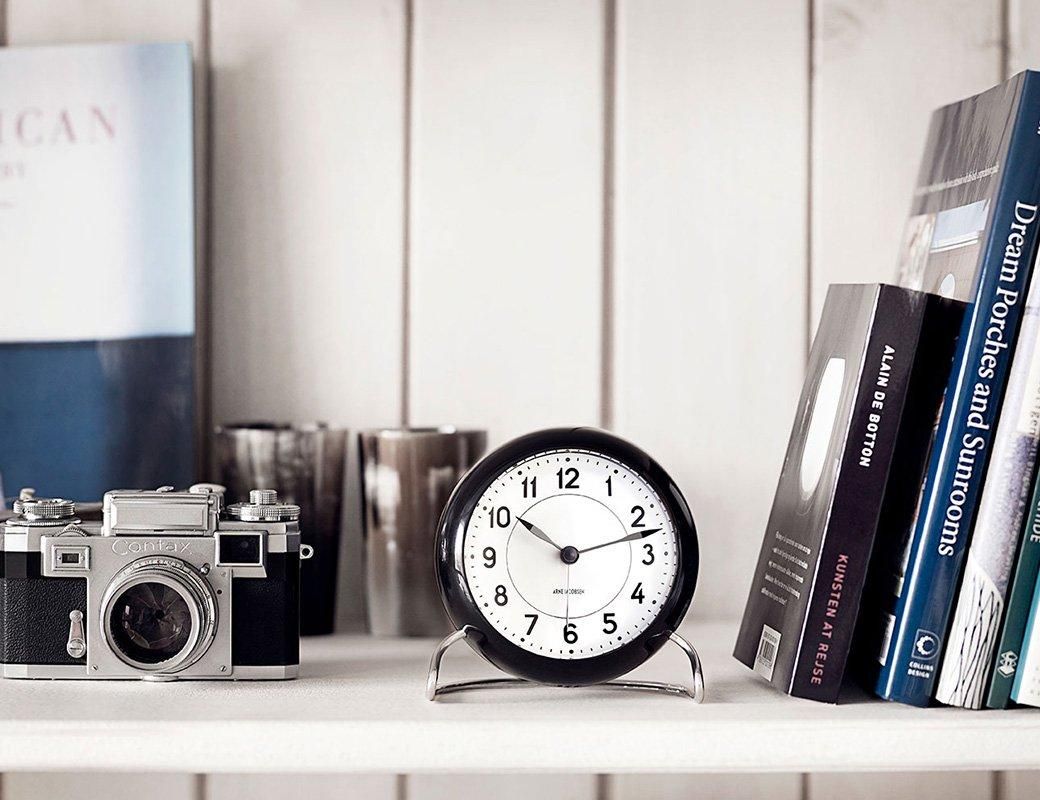 アルネ ヤコブセン テーブル クロック ステーション ARNE JACOBSEN （アルネヤコブセン）テーブルクロック