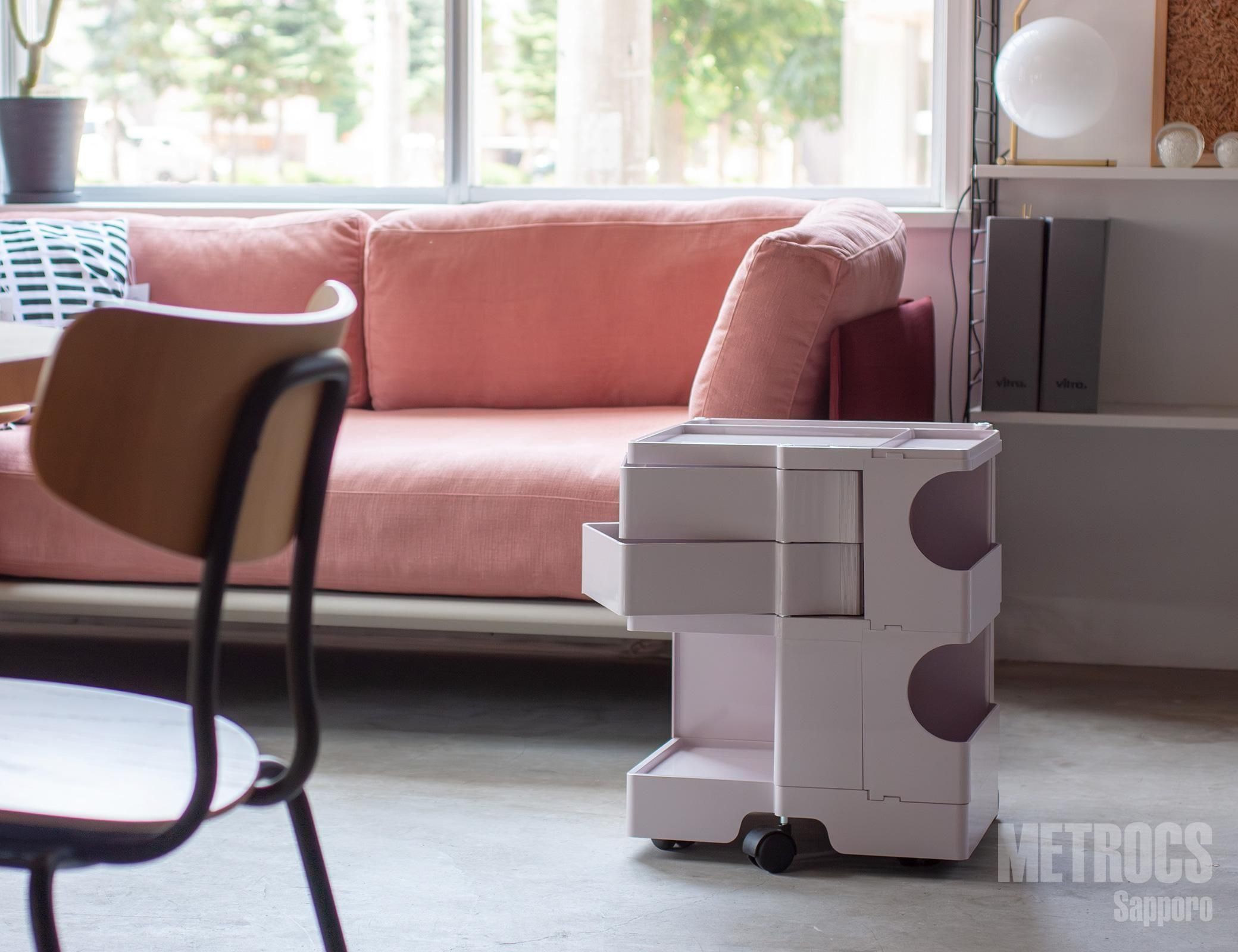 ボビーワゴン ダスティピンク 3段4トレイ | 2025年数量限定色