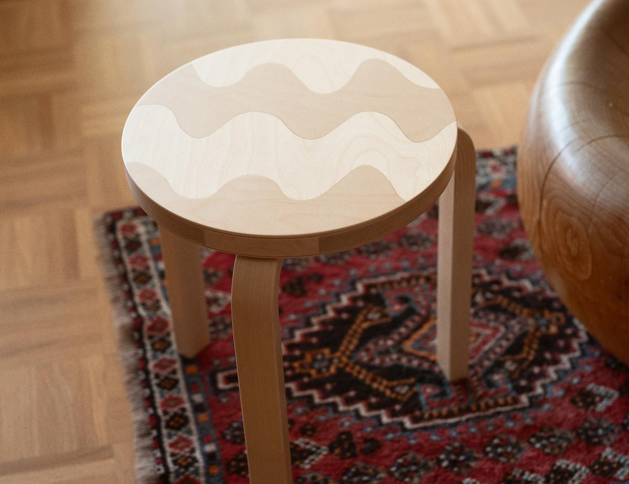 Artek + Marimekko スツール 60 ロッキ【限定品】 イメージ5