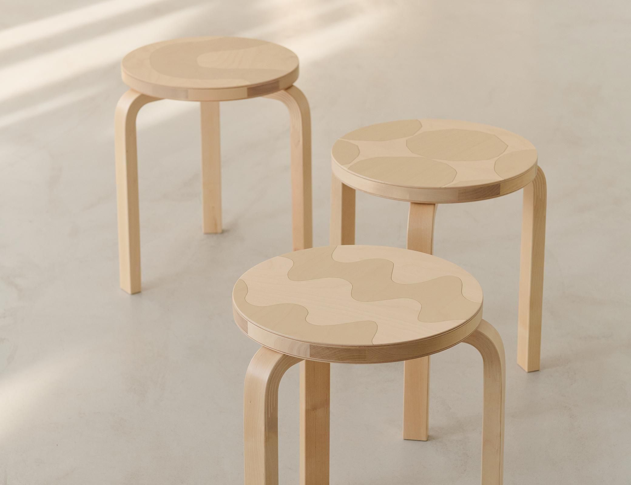 Artek + Marimekko スツール 60 ロッキ【限定品】 イメージ6