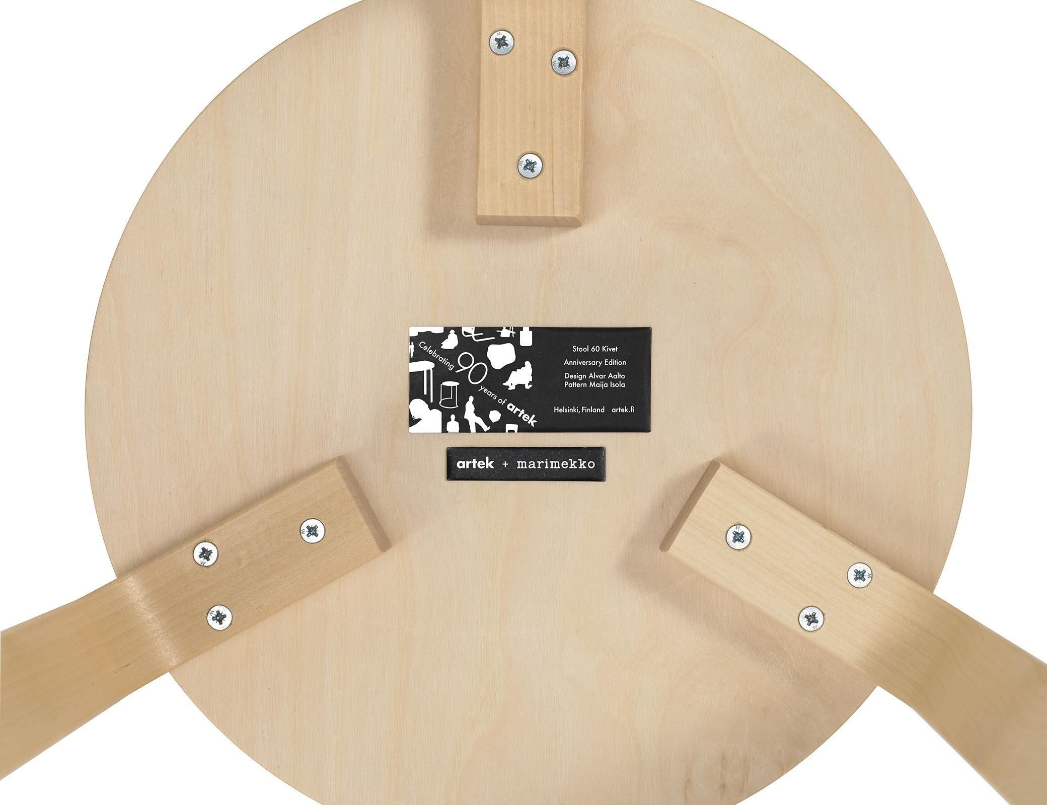 Artek + Marimekko スツール 60 キヴェット【限定品】 イメージ3