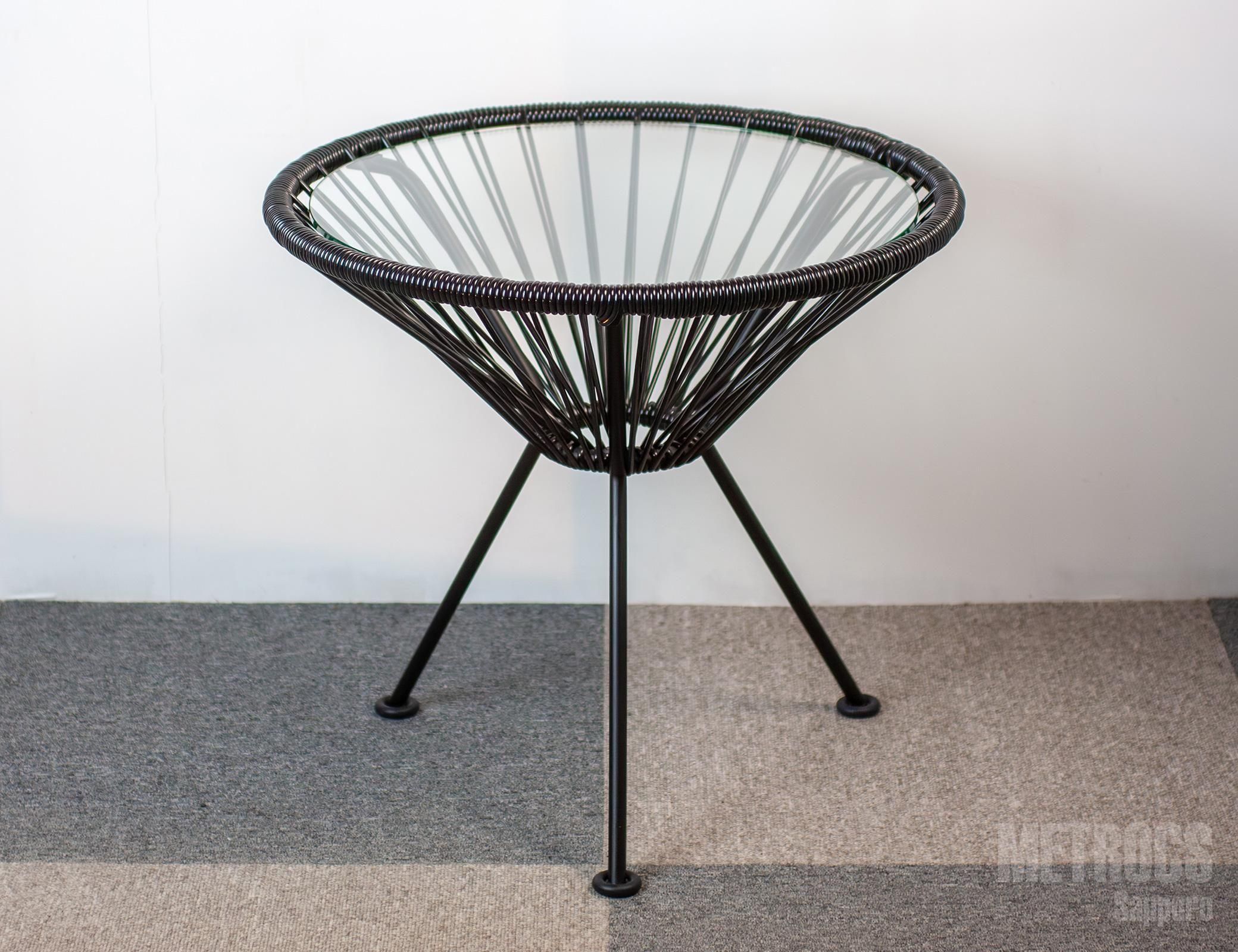 アカプルコ・サイドテーブル ブラック【20%OFF】 イメージ2