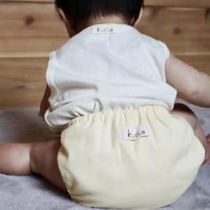 kucca オーガニックコットン布おむつ オーガニック【成形】布おむつ お得な10枚セット- 日本製布