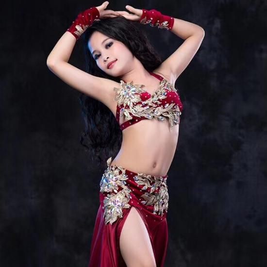 オリエンタル衣装 オリエンタル衣装 サテンフラワー【全3色】 OC0580 - ベリーダンス