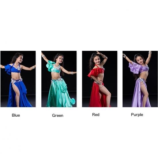 キッズベリーダンス衣装 全4色 kds0051 - ベリーダンス衣装