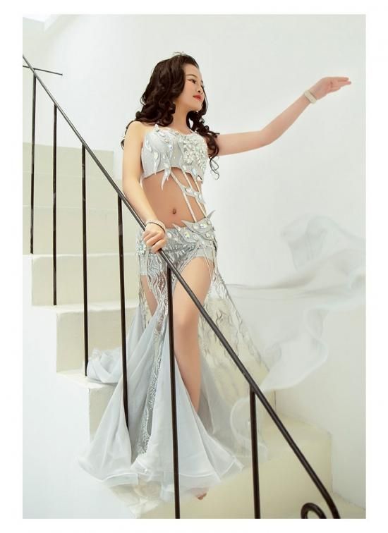 キッズベリーダンス衣装 オリエンタル衣装 kds1407 - ベリーダンス衣装