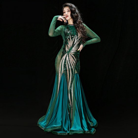 ベリーダンス衣装 イラキードレス Iraqi ワンピース Oc1410 ベリーダンス衣装 レディースファッション Salalah