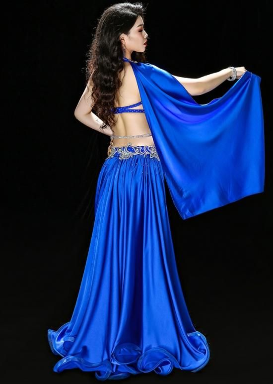 ベリーダンス衣装 オリエンタル衣装ブラ＆スカート 【全2色